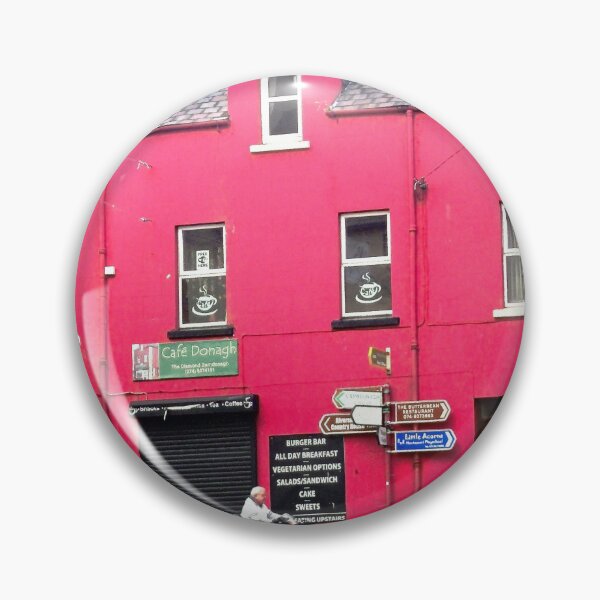 Item preview, Pink Building in Donegal designed and sold by Shulie1.