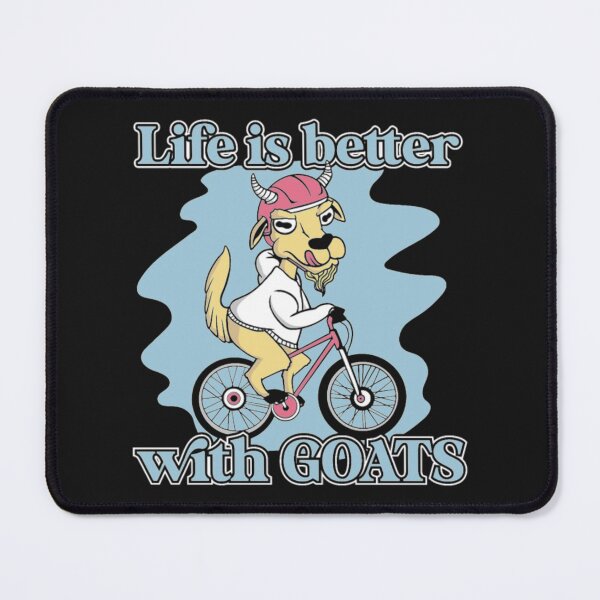 Item preview, Life With Goats Bicycle designed and sold by StarcyWol.