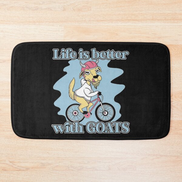 Item preview, Life With Goats Bicycle designed and sold by StarcyWol.