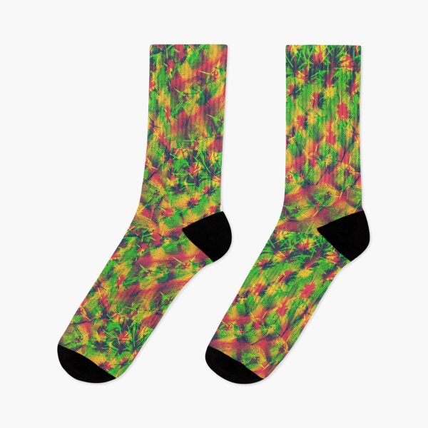 Item preview, Abtract cactus plants abstracting art  designed and sold by Tropical Blood.