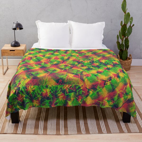 Item preview, Abtract cactus plants abstracting art  designed and sold by Tropical Blood.