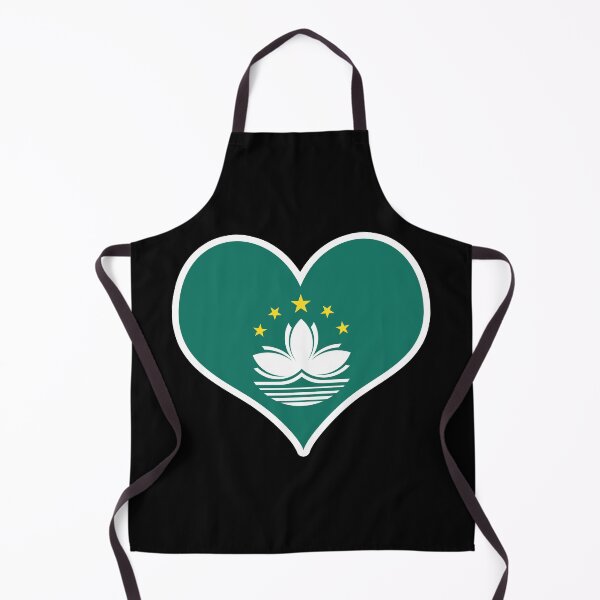 Item preview, Macau Flag Heart designed and sold by PKHalford.