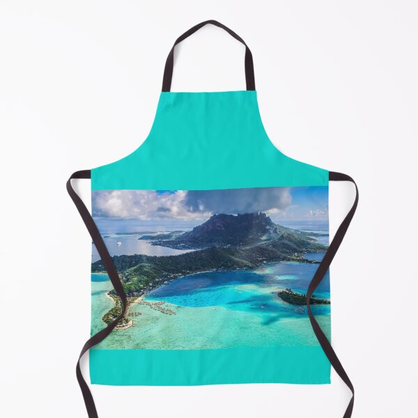 Item preview, Aerial view of Bora Bora designed and sold by Lyl Dil Creations.