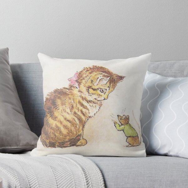Item preview, Beatrix Potter The Story of Miss Moppet Cat and Mouse Illustration  designed and sold by Pinkmagenta.