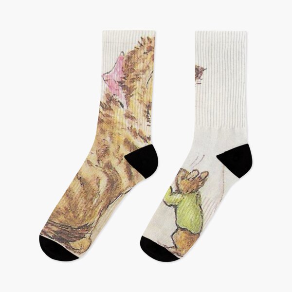 Item preview, Beatrix Potter The Story of Miss Moppet Cat and Mouse Illustration  designed and sold by Pinkmagenta.