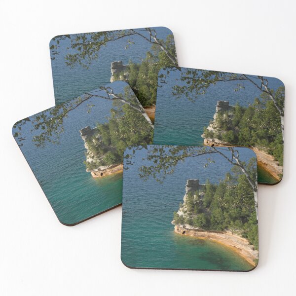 Item preview, Miner`s Castle, rock formation, Munising, Michigan, PaulKPhoto designed and sold by PaulKPhoto.