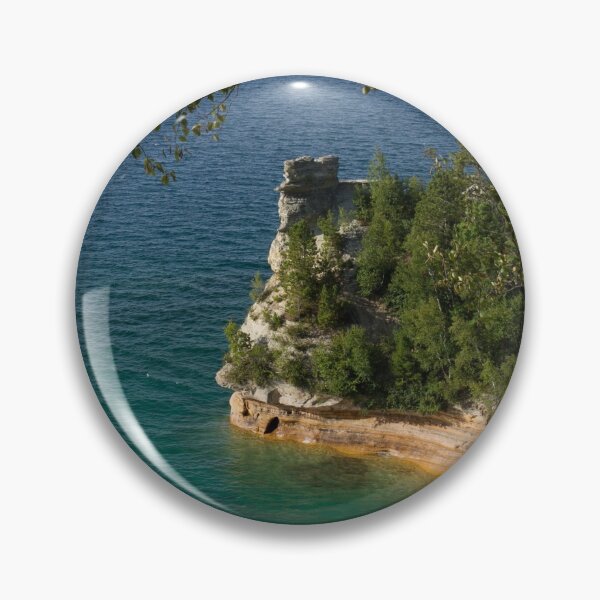Item preview, Miner`s Castle, rock formation, Munising, Michigan, PaulKPhoto designed and sold by PaulKPhoto.