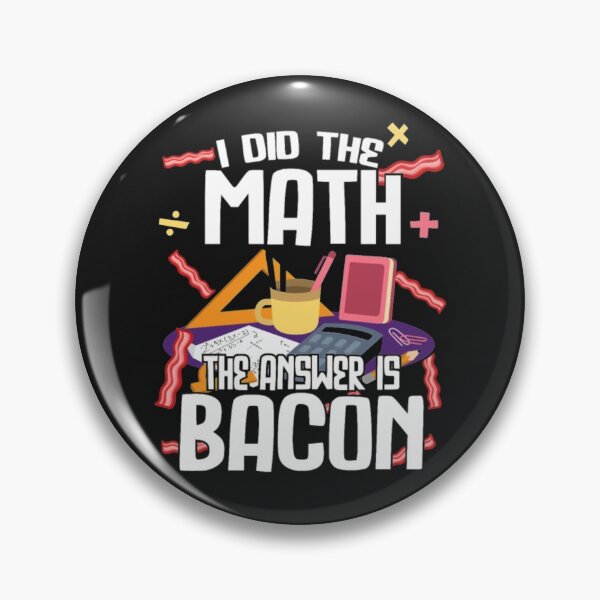 Item preview, Bill Bacon Is The Answer Maths designed and sold by StarcyWol.