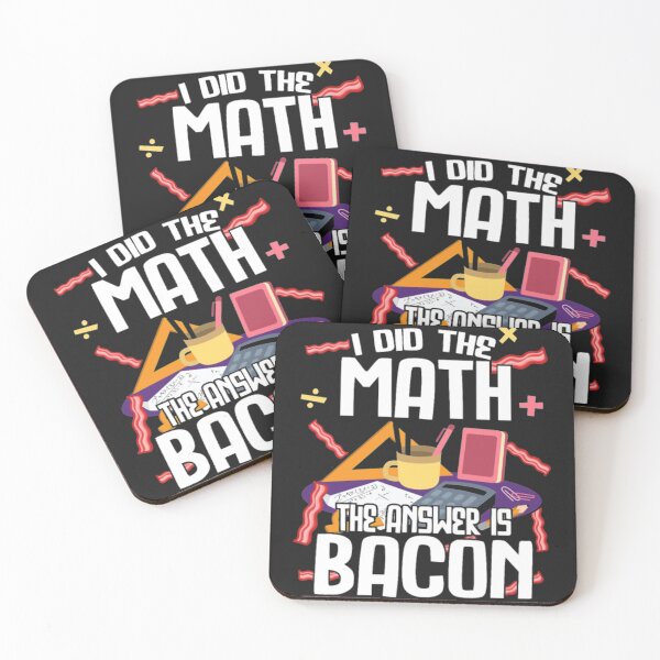Item preview, Bill Bacon Is The Answer Maths designed and sold by StarcyWol.