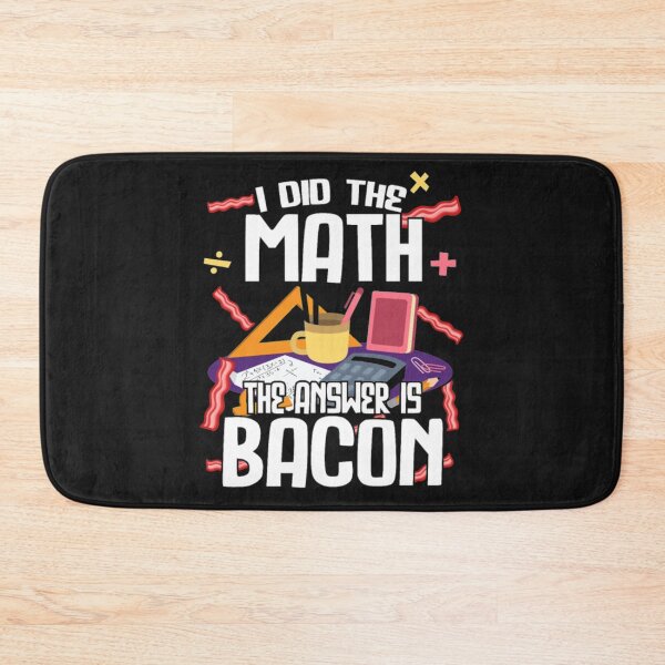 Item preview, Bill Bacon Is The Answer Maths designed and sold by StarcyWol.