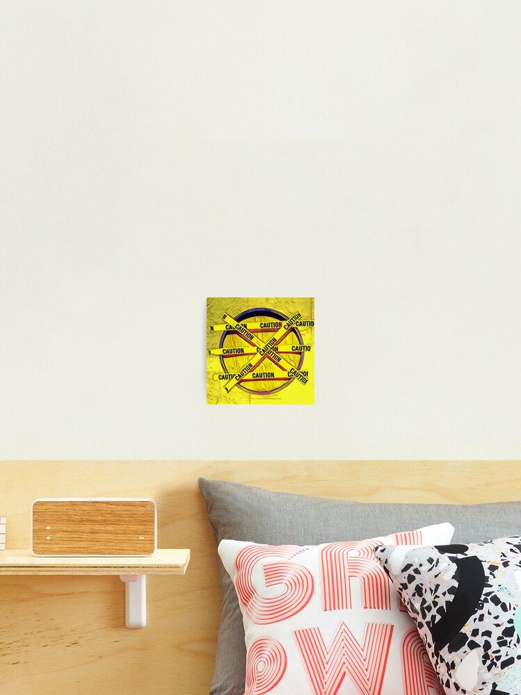 Thumbnail 2 of 3, Photographic Print, Caution designed and sold by RandaRubyRed.