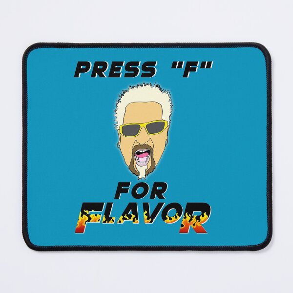 Item preview,  Press F for flavor spicy chef meme flames designed and sold by Captain-Jackson.
