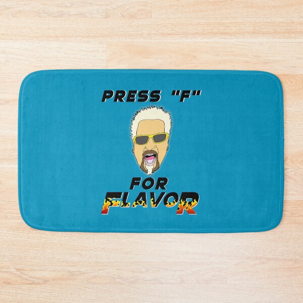 Item preview,  Press F for flavor spicy chef meme flames designed and sold by Captain-Jackson.