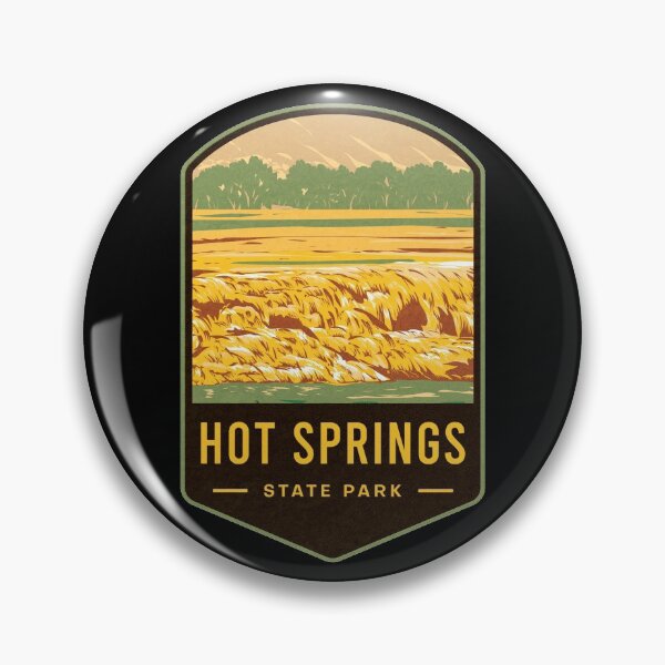 Item preview, Hot Springs State Park designed and sold by JordanHolmes.