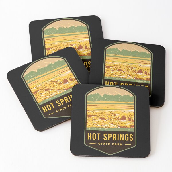 Item preview, Hot Springs State Park designed and sold by JordanHolmes.