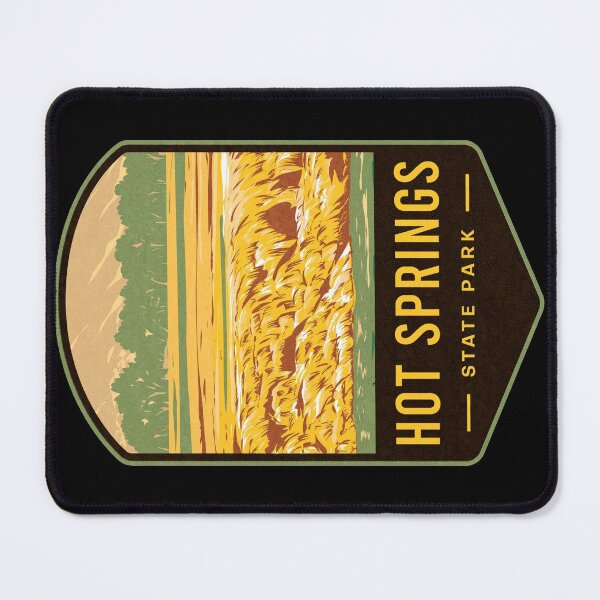 Item preview, Hot Springs State Park designed and sold by JordanHolmes.