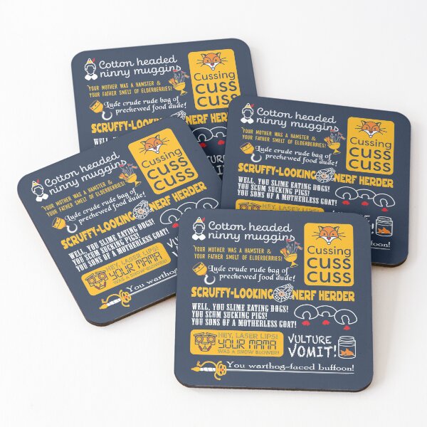 Item preview, PG Movie Insults - Film Quotes for Movie Buffs designed and sold by Birdbrook Academy.