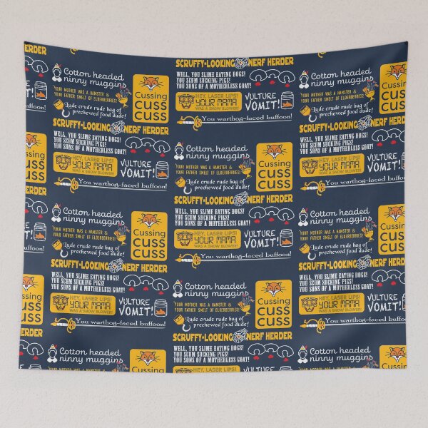 Item preview, PG Movie Insults - Film Quotes for Movie Buffs designed and sold by Birdbrook Academy.