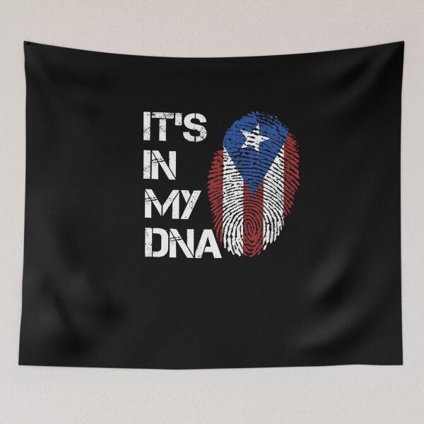 Item preview, Puerto Rico DNA - Flag Puerto Rican Puertorriqueños Boricuas designed and sold by SarahMohanad.