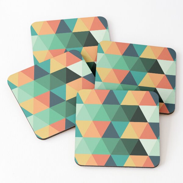 Item preview, Colorful Triangle Pattern designed and sold by FridPix.