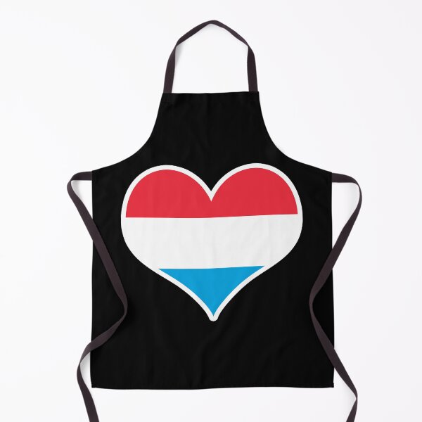 Item preview, Luxembourg Flag Heart designed and sold by PKHalford.
