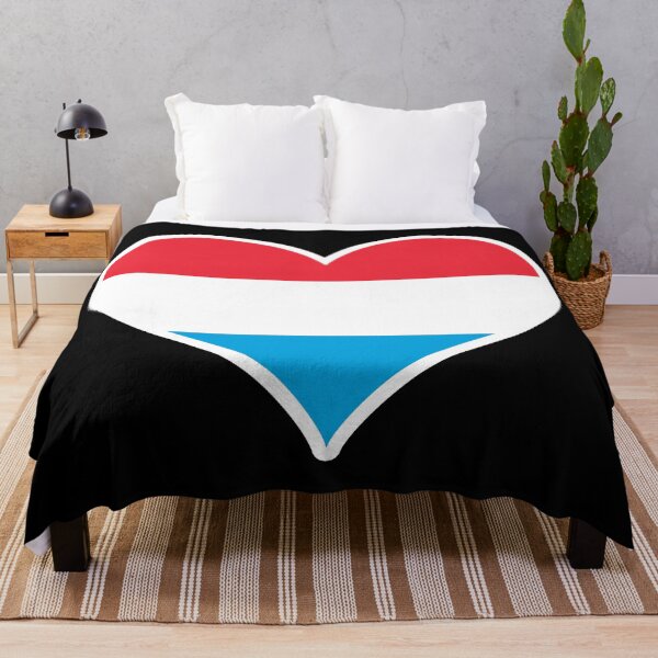 Item preview, Luxembourg Flag Heart designed and sold by PKHalford.