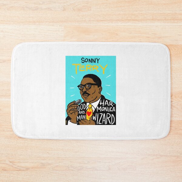 Item preview, Sonny Terry Blues Folk Art designed and sold by krusefolkart.