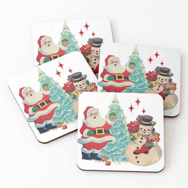Item preview, Vintage Santa and Snowman Sweatshirt designed and sold by SantaAnnas.