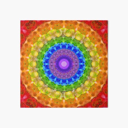 Chakra Mandala Tree Of Life Art In Rainbow Colors Greeting Card for Sale  by Sharon Cummings