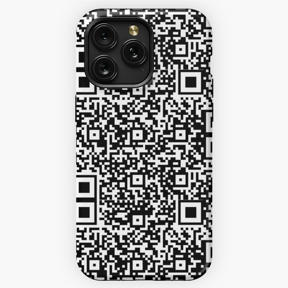 Rick Roll - QR Code iPhone Case for Sale by NikkiMouse82