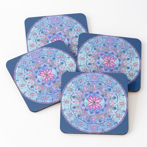 Item preview, Blue Lotus Mandala designed and sold by mandalars.