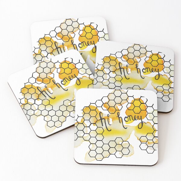 Item preview, Hi Honey Splotch designed and sold by qajonesart.