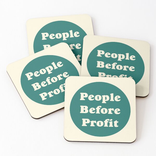 Item preview, People Before Profit designed and sold by Picket Club.