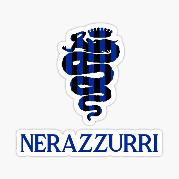 Item preview, Nerazzurri Striped Blue designed and sold by VRedBaller.