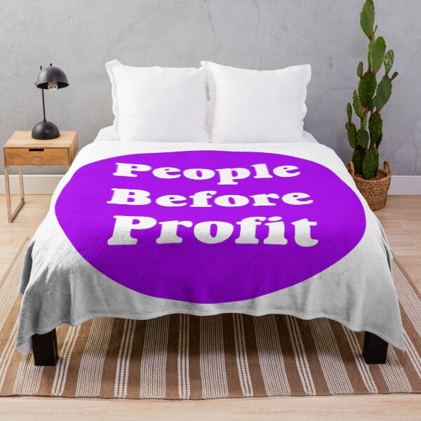 Item preview, People Before Profit designed and sold by Picket Club.