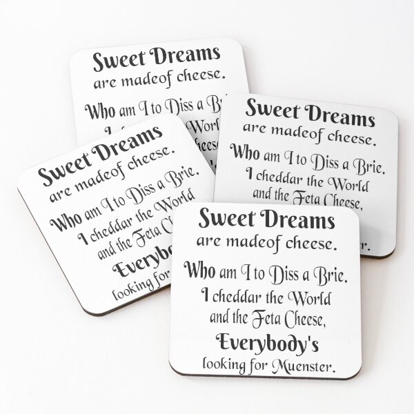 Item preview, Sweet Dreams are made of cheese! Who am I to diss a Brie? designed and sold by DesignsClub4.