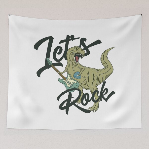 Item preview,   Born To Be Rock Star T-Shirt , funny T-Rex I T Rex Problems I Funny Dinsosaur T-ShirtT Rex playing music  T-Shirt, T Rex If You're Happy and You Know It Clap Your Oh T-Shirt designed and sold by Luckydoe1.
