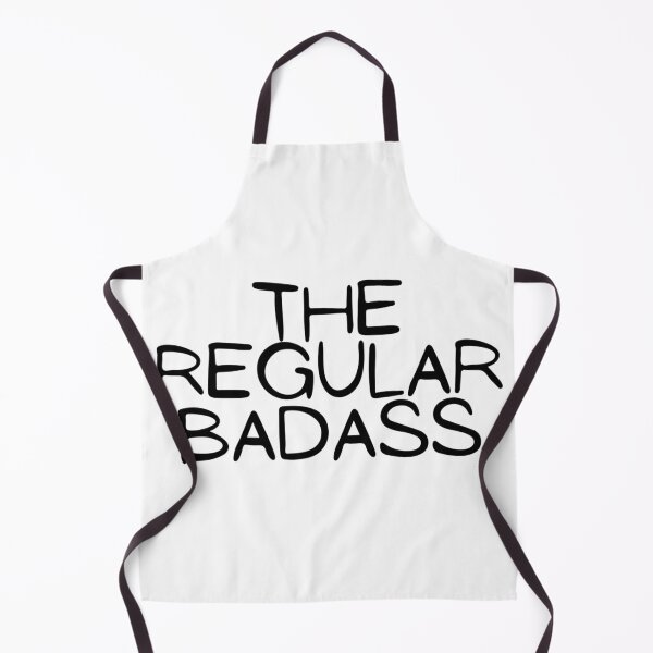 Item preview, The Regular Badass Funny Hilarious Fighter Strong Modest Typographic Slogans Lines Man’s & Woman’s designed and sold by Wanneer T-shirts Praten.
