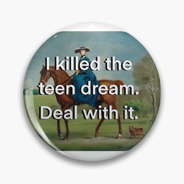 Item preview, I Killed the Teen Dream Jawbreaker Quote designed and sold by KristaZed.