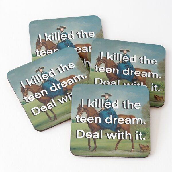 Item preview, I Killed the Teen Dream Jawbreaker Quote designed and sold by KristaZed.