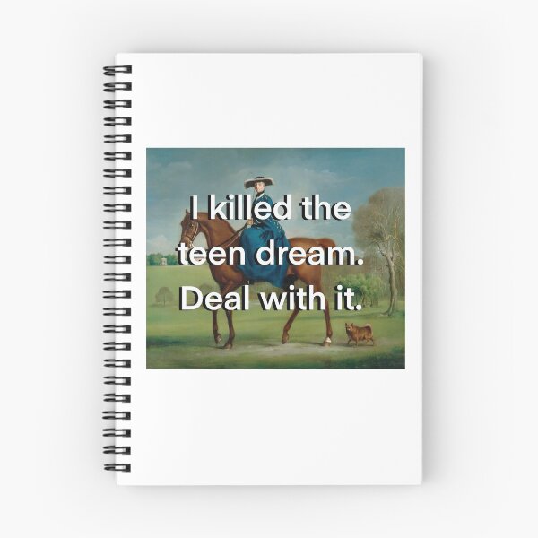 Item preview, I Killed the Teen Dream Jawbreaker Quote designed and sold by KristaZed.