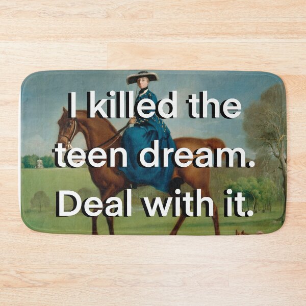 Item preview, I Killed the Teen Dream Jawbreaker Quote designed and sold by KristaZed.