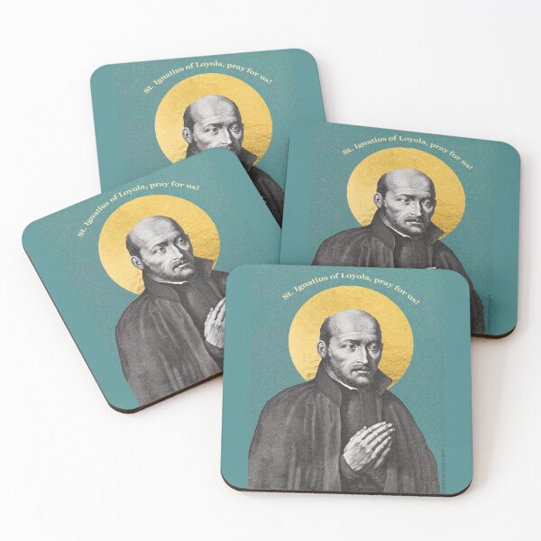 Item preview, St. Ignatius of Loyola Holy Card Design designed and sold by emma-pano.