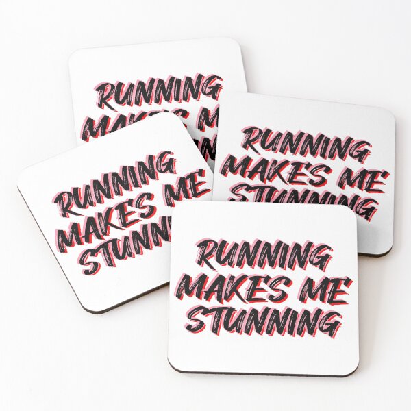 Item preview, Running Makes Me Stunning Red designed and sold by Vladan Seva.