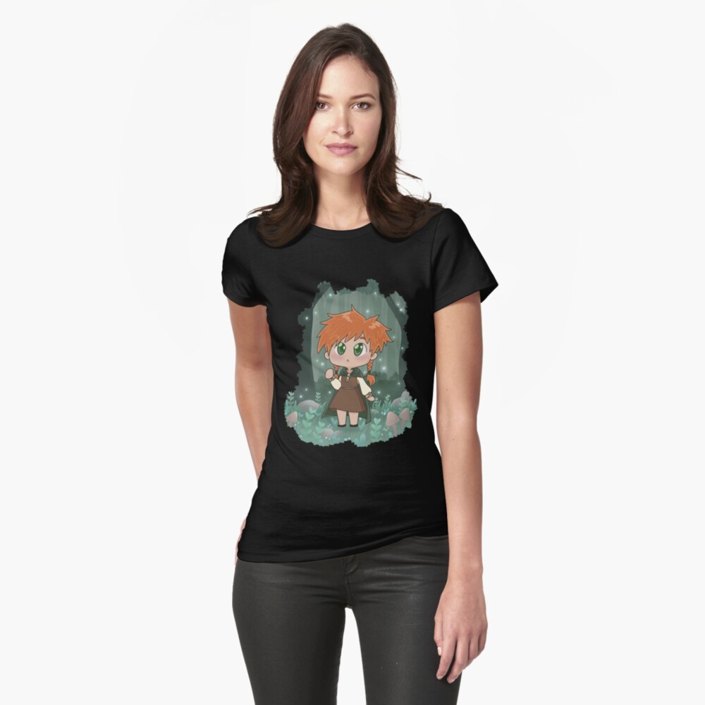 Item preview, Fitted T-Shirt designed and sold by kabocha-chan.