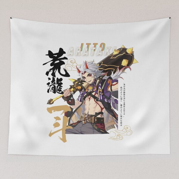 Item preview, Genshin Impact Arataki Itto designed and sold by Omagatoki.