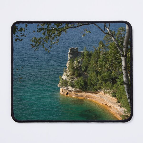 Item preview, Miner`s Castle, rock formation, Munising, Michigan, PaulKPhoto designed and sold by PaulKPhoto.