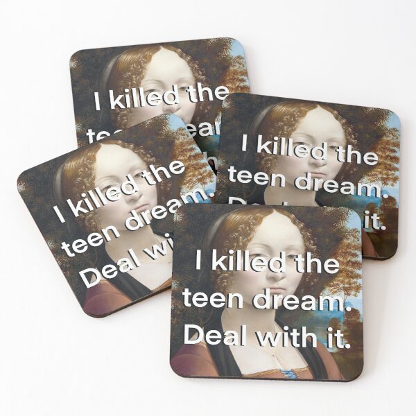 Item preview, I Killed the Teen Dream Jawbreaker Quote Again designed and sold by KristaZed.
