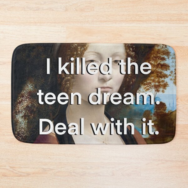 Item preview, I Killed the Teen Dream Jawbreaker Quote Again designed and sold by KristaZed.