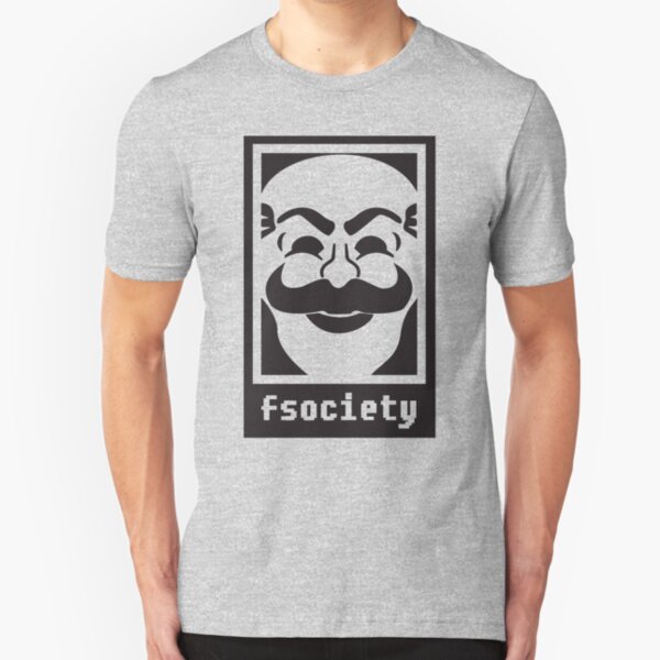Fsociety Slim Fit T-Shirt